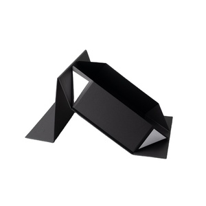 Lipack Black Craft Paper Box A5 Square Paper Gift Box With Magnetic Lid