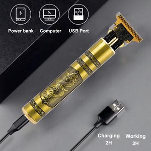 Wholesale Custom Manufacturer Metal Electric Cordless <b>T</b> <b>Blade</b> Cutting Machine Rechargeable Hair <b>Trimmer</b> for Men - Product Image 2