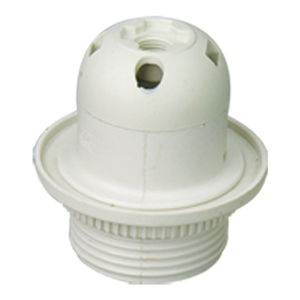 Giá đỡ đèn nhựa màu đen và trắng <span class=keywords><strong>E27</strong></span> có và không có vòng vít - Product Image 6