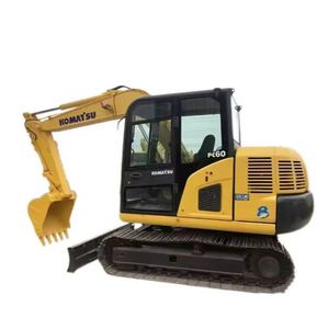 Mini-excavatrice Komatsu PC60 à prix réduit, en bon état, 6 tonnes, machine opérationnelle PC60 à vendre - Product Image 1