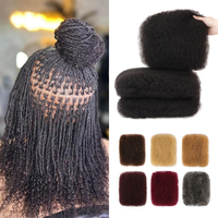 Orientfashion Cheveux Humains Vierges 100% Bruts Alignés dans le Sens de la Cuticule Afro Kinky en Vrac pour Micro Tresses