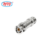 Adaptadores Conectores Triax BNC TRB Macho a TRB Macho de 3 Pines, para Cable de Datos Twinaxial/Triaxial MIL-STD-1553, Adaptadores RF
