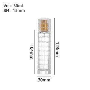 Botellas de Perfume de Vidrio Transparente de 30/50 ml de la Marca <span class=keywords><strong>BEYO</strong></span>, Listas para Usar, con Pulverizador, Envases Pequeños, Botellas Vacías al por Mayor, Tapas - Product Image 6