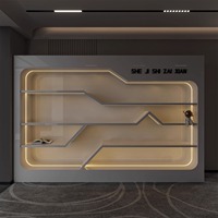 Meuble de rangement et de présentation cosmétique multifonctionnel en MDF, fait main, durable, écologique, style moderne, peint par pulvérisation, pour cuisine