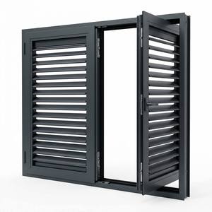 <span class=keywords><strong>Ventanas</strong></span> Abatibles de Aluminio con Persianas, Diseño Moderno, Aislamiento Térmico, Acristalamiento Insonorizado, de Lujo, Residenciales, con Marco Delgado - Product Image 2