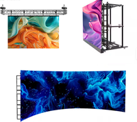 Écran d'affichage LED intérieur GOB avec pas de pixels fins Panneau d'affichage couleur haute luminosité pour centres commerciaux