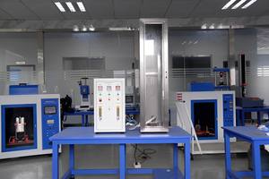 IEC60332 Único fio e cabo <span class=keywords><strong>Vertical</strong></span> <span class=keywords><strong>Flame</strong></span> Testing Machine <span class=keywords><strong>Flame</strong></span> <span class=keywords><strong>Test</strong></span> para Cabos <span class=keywords><strong>Vertical</strong></span> Flammability <span class=keywords><strong>Test</strong></span> Chamber - Product Image 2