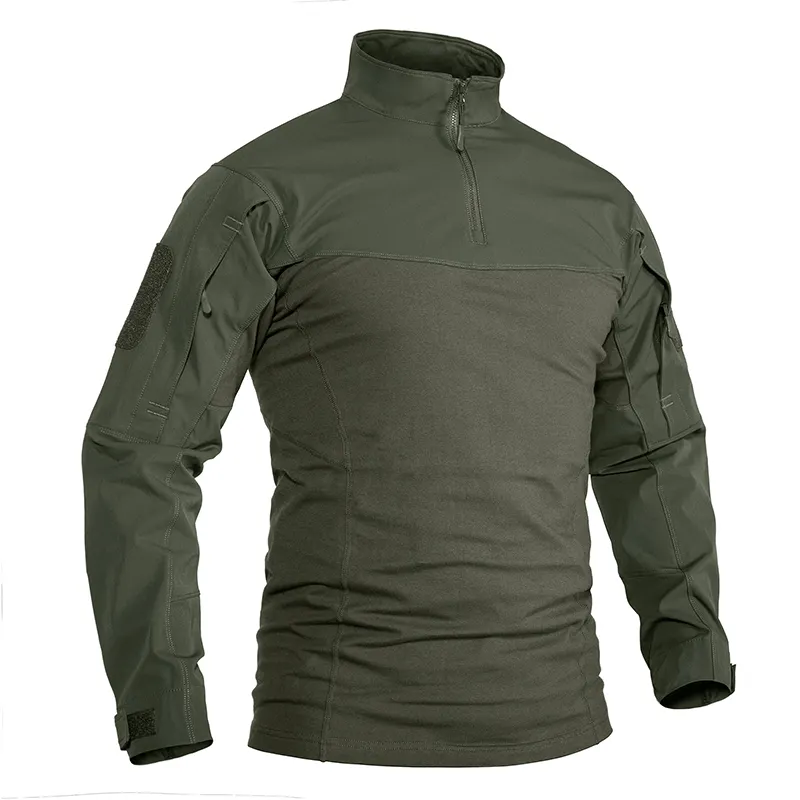 육군 전술 멀티 컬러 셔츠 크루 넥 소프트 따뜻한 봄 티셔츠 Airsoft 페인트 볼 슈팅 티셔츠 남성용