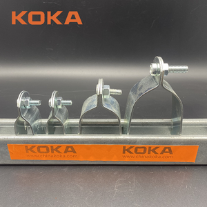 Accesorios de puntal Abrazaderas de instalación de tuberías 3/8 ''3/4'' Hdg Unistrut Abrazaderas - Product Image 3