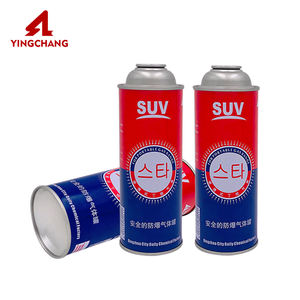 Vente en gros de cartouches de bouteilles de gaz <span class=keywords><strong>butane</strong></span> en fer blanc Bombe aérosol propane - Product Image 1