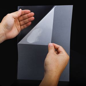 Autocollant en papier sulfurisé translucide A4 (8,5 x 11 po) avec support transparent, film adhésif en papier sulfate - Product Image 5