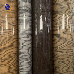 Film décoratif en PVC de grain de <span class=keywords><strong>placage</strong></span> de <span class=keywords><strong>bois</strong></span> Surface douce au toucher Film PVC non auto-<span class=keywords><strong>adhésif</strong></span> - Product Image 2