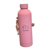Nouvelle tasse thermos sous vide pour vin rouge avec motif chien de dessin animé, en acier inoxydable 304 de qualité alimentaire, tasse spécialisée