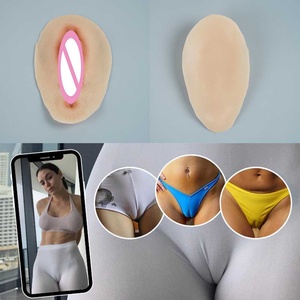 Giả Người Đàn Ông Để Người Phụ Nữ Âm Đạo Miếng Đệm Silicone <span class=keywords><strong>Camel</strong></span> <span class=keywords><strong>Toe</strong></span> Cho Người Đàn Ông Để Phụ Nữ Cosplay gaff Dương Vật Ẩn Miếng Đệm - Product Image 3