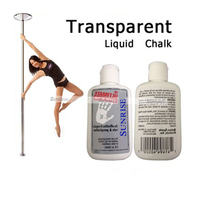 Craie liquide transparente ultra-absorbante 59ml 100ml 120ml avec logo personnalisé, antidérapante pour la danse sur barre et l'entraînement en salle de sport