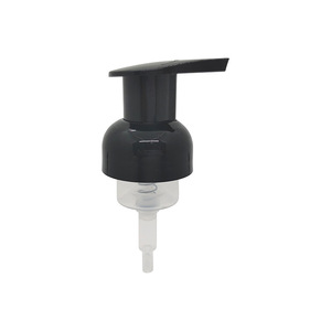 Small Size PP Plastic Foam Pump by <strong>Manufacturers</strong> Full Cover Push Type Lotion Cleansing Mousse Foaming Pump for Hair Care - Product Image 3
