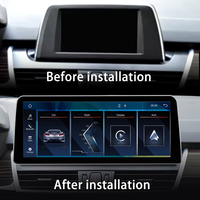 Reproductor de DVD para Auto con Sistema Operativo Linux de 12.3 Pulgadas, Conexión Inalámbrica Carplay AUTO para BMW Serie 2 F45 F46 NBT EVO, GPS, Navegador, Pantalla HD, Unidad Principal