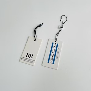Etiquetas Colgantes de Papel Impresas Personalizadas Biodegradables al por Mayor - Etiquetas Minimalistas con Logotipo para Marcas de Trajes de Baño y Moda - Product Image 5