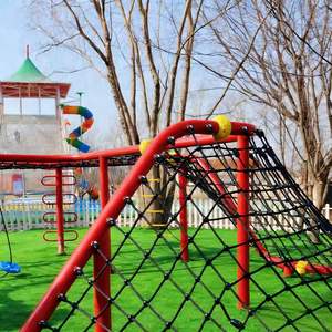 Redes de Cuerda de <span class=keywords><strong>Arco</strong></span>íris de Tres Capas, Equipo de Juegos para Interiores y Exteriores, Venta al por Mayor, Equipo de Juegos para Niños - Product Image 5