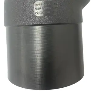 ASTM D3261 Fittings F714 IPS HDPE Codo PE4710/PE100 HDPE Pipe Fittings SDR9/SDR11/SDR17 Elbow 45