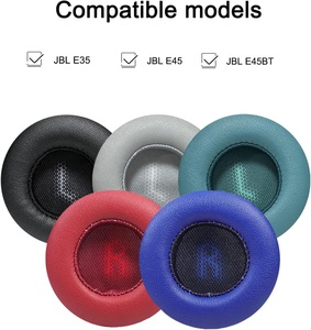 Coussinets d'oreille de remplacement pour casque à réduction de bruit adaptatif <span class=keywords><strong>JBL</strong></span> E45 <span class=keywords><strong>E45BT</strong></span> E35 E35BT avec mousse à mémoire de forme d'isolation phonique - Product Image 6
