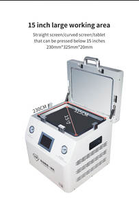 Máquina Laminadora y Desespumante para Teléfonos Móviles TBK 308A con Caja de Curado UV para Reparación de Pantallas LCD Curvas y Planas, <span class=keywords><strong>Mantenimiento</strong></span> <span class=keywords><strong>OCA</strong></span> - Product Image 5