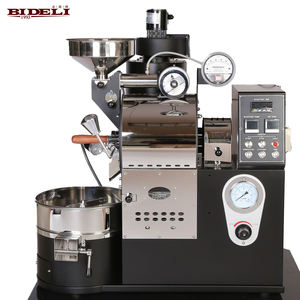 Torréfacteur à café professionnel Bideli 1kg 2kg, machine à torréfier les grains de café à double tambour, gaz et électrique - Product Image 2