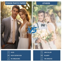 Papel Fotográfico Brillante de una Cara con Revestimiento para Impresión de Alta Resolución, para Impresoras Comerciales y de Oficina OEM