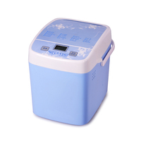 Máquina para Hacer Pan de 1.5LB, Totalmente Automática, Eléctrica, Multifuncional, con Pantalla LCD de Plástico, 19 Programas, Función para Mantener el Calor, para Uso en Hoteles