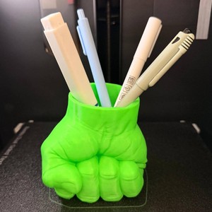 Portalápices con Forma de Puño de Hulk Impreso en 3D, Potente Organizador de Escritorio, Exhibición de Escritorio, Apariencia Moderna, Regalo Empresarial - Product Image 2