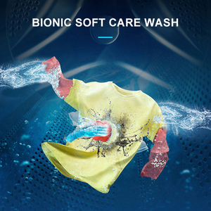 Lave-linge domestique automatique 7KG/8KG/10KG à pulsateur, mini lave-linge automatique à chargement par le haut à tambour unique surélevé - Product Image 2