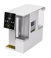 Distributeur d'eau électrique de comptoir Luckboil en plastique avec système d'osmose inverse, machine à glaçons chaud/froid 2100W, portable, écologique et intelligent