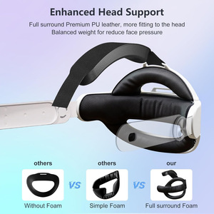 Saqico pour accessoires VR3 Q10 Sangle de tête en plastique Équilibre de la gravité Remplaçable Réglable VR <span class=keywords><strong>Elite</strong></span> - Product Image 3