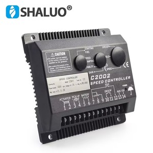 ชุดควบคุมความเร็ว Shaluo C2002 24V สำหรับเครื่องยนต์ดีเซล วาล์วควบคุมความเร็วอิเล็กทรอนิกส์ อะไหล่ - Product Image 2