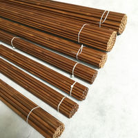 Flèches de chasse traditionnelles en bambou 33/39 pouces 30-70lbs pour arc classique, idéales pour l'entraînement au tir sur cible 3D
