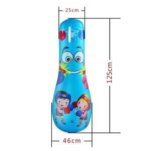 Saco de Boxeo Inflable Independiente para Niños, Muñeco de Boxeo Antiestrés, Juguete de Entrenamiento de Rebote para Niños y Niñas - Product Image 2