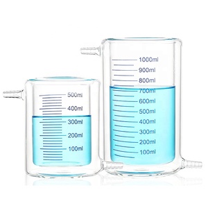 Tiandi phòng thí nghiệm 3000ml thủy tinh borosilicate đôi tốt nghiệp đo cốc - Product Image 3