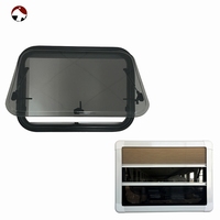 Ventana de Caravana de Doble Capa de Acrílico Fácil de Instalar de Tongfa, Ventana para Autocaravana