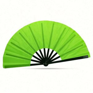 Bamboo Rave Large Custom Printed Folding 13INCH Hand Fan With Logo - Product Image 6