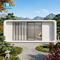 Cabine modulaire extérieure de luxe sur mesure, design Apple, 20 pieds, 40 pieds, pour hôtel, logement et bureau