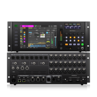 Console de mixage numérique WING RACK, montage en rack, 48 canaux, 28 bus, mixeur numérique stéréo complet avec 24 préamplis PRO, 8 sorties PRO