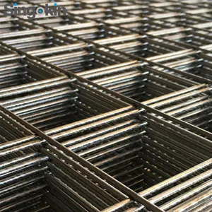 Alat Pengukur Berat 6X6 Beton Memperkuat Welded Wire Mesh Harga Panel untuk Aplikasi Konstruksi