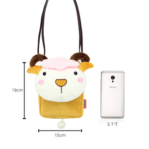 Borsa a tracolla impermeabile con stampa a OEM all'ingrosso all'ingrosso 2024 per ragazze in peluche - Product Image 6