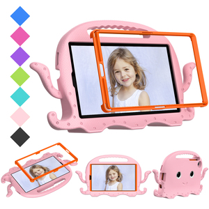 Evatphablet đứng dễ thương không thấm nước trường hợp máy tính bảng cho Samsung <span class=keywords><strong>Galaxy</strong></span> <span class=keywords><strong>Tab</strong></span> A9 8.7 "A8.0" T290 A7 trẻ em bảo vệ màng khung tấm - Product Image 2