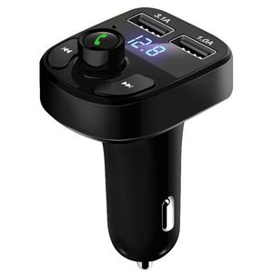 Kit radio multifonctionnel pour voiture, nouveau modèle, double chargeur USB, émetteur FM X8, lecteur audio MP3 USB, lecteur MP3 pour voiture - Product Image 1