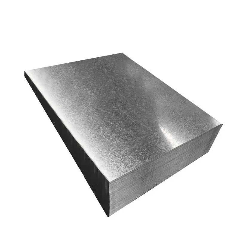 Fabricante de techos Dx51D Recubrimiento de zinc Placa de zinc aluminizado Hoja de acero galvanizada Prime