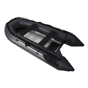 Bote Inflable de Pesca de PVC SD330cm con Piso de Aluminio/Aire, Bote de Pesca Deportivo Acuático con Piso de Aluminio SD330cm PVC - Product Image 1