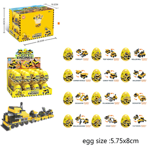 ไข่ไก่บรรจุของเล่น 12 ฟอง พร้อมตัวต่อดอกไม้ DIY 157 ชิ้น สำหรับของชำร่วยงานปาร์ตี้ ล่าไข่อีสเตอร์ และของเล่นเสริมพัฒนาการ - Product Image 5