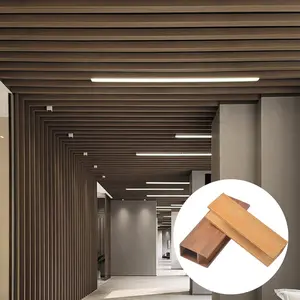 New Design Interior Wooden Grain Pvc Wpc Ceiling For Sale