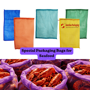 Borsa in Rete di Seta Intrecciata per Uso Agricolo |   Frutti di Mare, Astice, Legno, Patate, Cipolle, Aglio, Frutta - Product Image 1